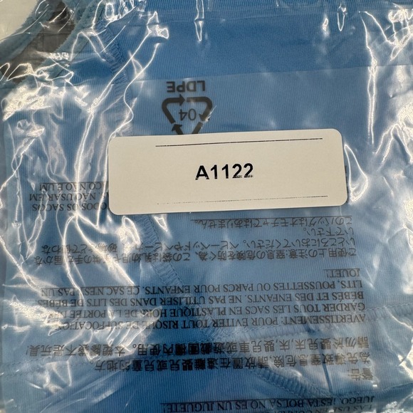 Nike Dri-Fit‎ Blue Racerback Sports Bra Medium Athletic Workout Gym - Picture 6 of 6